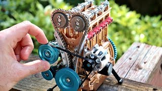 4 Cylinder Model Engine Build - All Metal Mini Engine