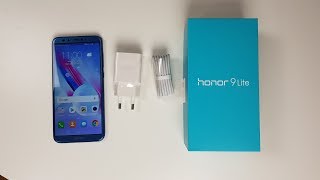 UNBOXING Honor 9 lite