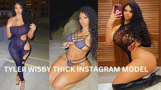 Meet Tyler Wisby, American Model, That Thick Girl, Instagram Model, With A Very Attractive Body