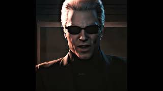 Albert Wesker is an incredible Villain 🥶 [4K] | Resident Evil 4 #shorts