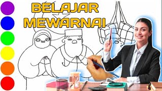 BELAJAR MEWARNAI GAMBAR DENGAN CEPAT ||KREASI ANAK