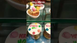 best mini desserts for holi best buffet Holi special best cake Holi special theme