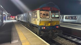 Weed killing train in Cleethorpes’s station 25/3/2024