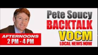 VOCM Backtalk Pete Gets Marjorie on da Ropes July 20 2015