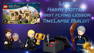 LEGO Harry Potter First Flying Lesson Time Lapse Build