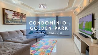 Sobrado com piscina e móveis planejados no Condomínio Golden Park - Hortolândia