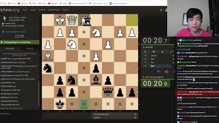 Missed checkmate in one! A Hyperbullet Game with GM Andrew Tang @lichess.org