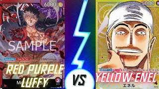 RED PURPLE LUFF Vs. ENEL | LIVE MATCH (OP05)