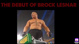 WWC BROCK LESNAR DEBUT