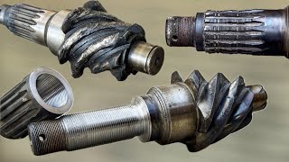 Mechanic Performed And Broken Pinion Splines Replaced From Another Pinion // Must Watch ￼