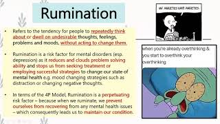 12C, 12D & 12E: Psychological and Social Risk Factors for Mental Disorders and Cumulative Risk