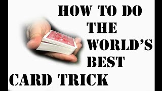 Best trick of the summer card trick tutorial/card tricks made easy