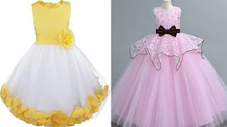 very beautiful dress desing ideas and nice colours for Baby girl's