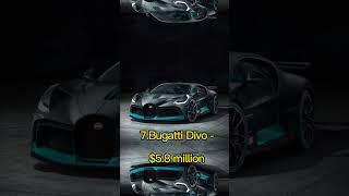 Top 10 Most Expensive Cars in the World #shorts