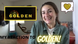 Harry Styles GOLDEN music video REACTION!