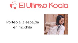 Mochila portabebe espalda | Porteo espalda fácil