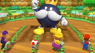 Mario Party 9 Step It Up | MARIO vs TOAD vs WARIO vs WALUIGI (Master Difficulty)