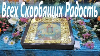 От различных недугов.  " Всех Скорбящих Радость" Акафист c Молебном  Богородице