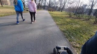 SYL-08 City Park Ostrava #2 -  The Best Electric Mountainboard/Off-Road Skateboard I Ever Had!