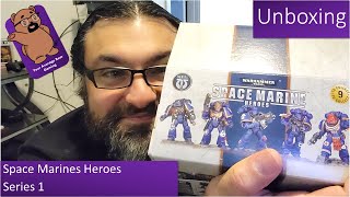 Unboxing: Space Marine Heroes Series 1