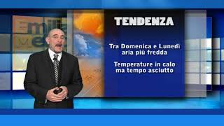 Previsioni EMILIA ROMAGNA: il tempo di DOMENICA 29 NOVEMBRE 2020