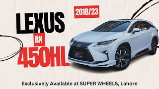 Lexus RX450 HL at Superwheels Lahore