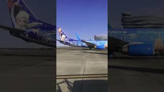 Disneyland plane #plane #disney #world #youtubeshorts #airport #canada #subscribetomychannel