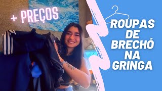 ROUPAS DE BRECHÓ DOS EUA - VALE A PENA? PREÇO E QUALIDADE | Giulia Paié