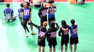 150810 아육대 방탄소년단 ISAC BTS 2-5 400mR 예선 후