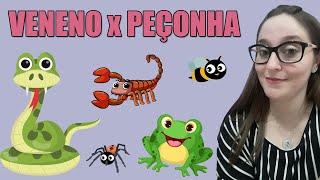 Veneno x Peçonha