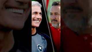 Luís Castro e Vítor Pereira têm 1º encontro em um Botafogo x Flamengo