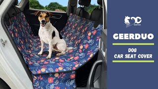 Dog Car Seat Cover