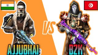 Ajjubhai vs B2K (Bad Quality)😈 | Total Gaming vs Born 2 Kill | India Vs Arab Free Fire