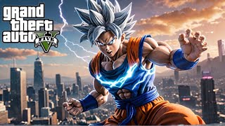 GTA 5 Goku Ultra Instinct | GTA V Dragon Ball Z Mod