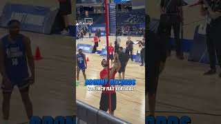 Bronny James Records 40.5 Inch Max Vertical at NBA Draft Combine | #sports #nba #nbadraft