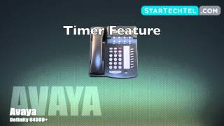 How To Use The Call Timers On The Avaya Definity 6408D+ Phone