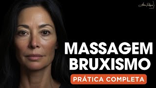 Massagem aliviar dores  do Bruxismo - Prática Completa #massagemfacial