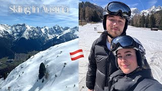 Skiing for the first time in Austria!