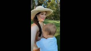 cute baby breastfeeding vlog 2023 P2