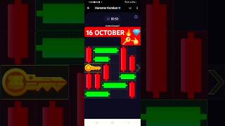 16 October Hamster Kombat daily mini game today || Mini game key 16 October 🔥 #games #minigame