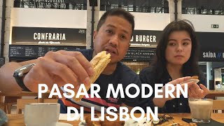 PORTUGAL VLOG - Sarapan Pagi Murah di Pasar Modern Lisbon