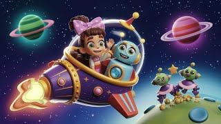 Aventura Espacial de Lili e Max| Video Infantil|Video Para Crianças|Video Educativo