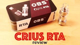 Crius RTA by OBS (REVIEW)