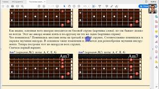 Строй Open G.  Аккорды C7 D7 E7 F7 Am7 Bm7 C9 Cm9 Cm/A E5+ детальное разъяснение. Часть 39-я.