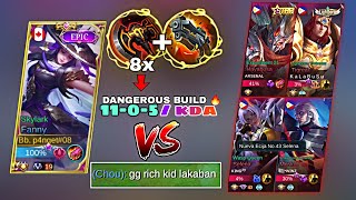 HOW TO DEALS COUNTER ENEMY WITH THIS BUILD 🔥 | FANNY DANGEROUS BUILD | FANNY BEST BUILD 2021.