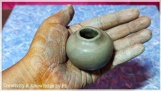 Super easy technique Make Handmade Clay Pot || Clay Pot Making process|| Mitti se kaise Matka banaye