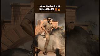 Bhimaa Teaser Ramp 🔥🥵 #gopichand  #bhimaa #aharsha