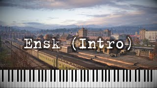 Ensk (Intro) - WoT OST [Piano]