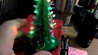 £3 LED Christmas tree from China.