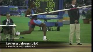 Lawrence Johnson (USA) - 5.90m - 29.09.2000 - Sydney/AUS